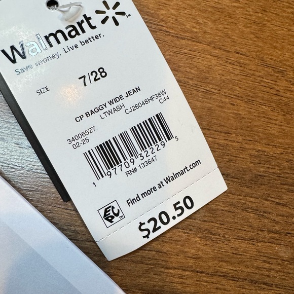 NWT CELEBRITY PINK Baggy Wide Leg Jeans - Picture 9 of 9